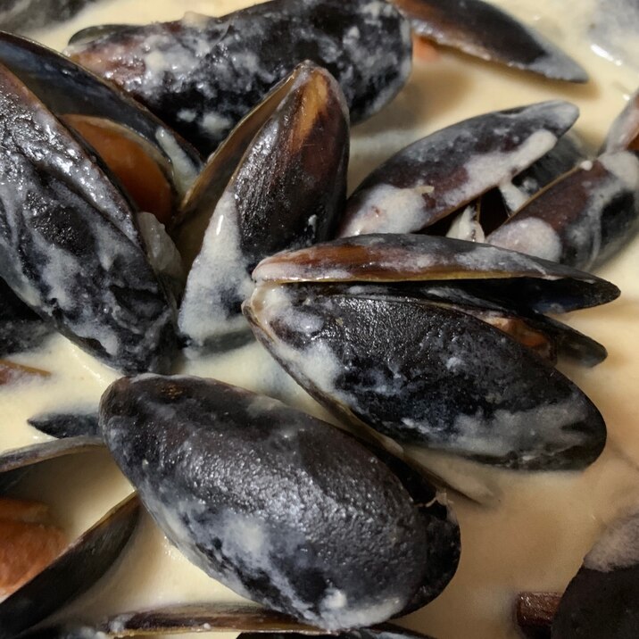 ムール貝 クリーム煮